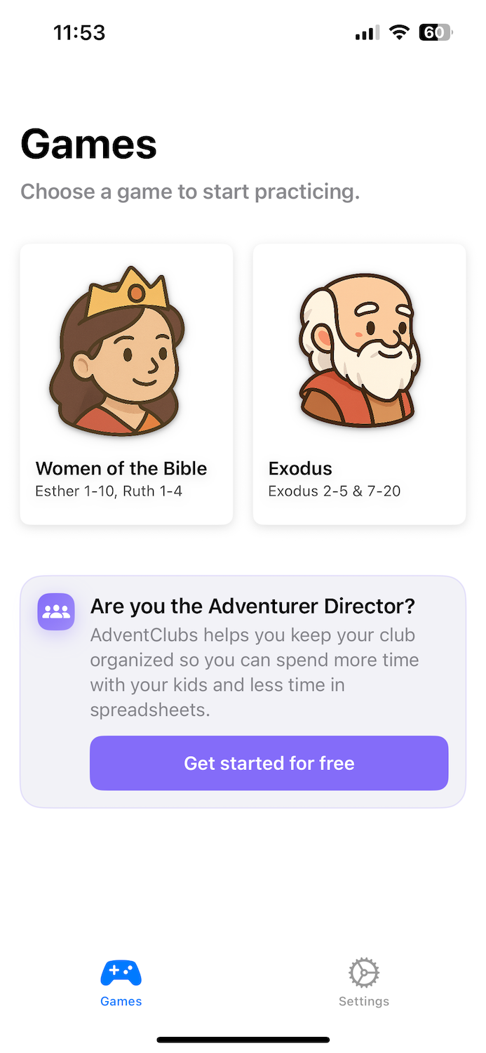 ABG app screenshot 1